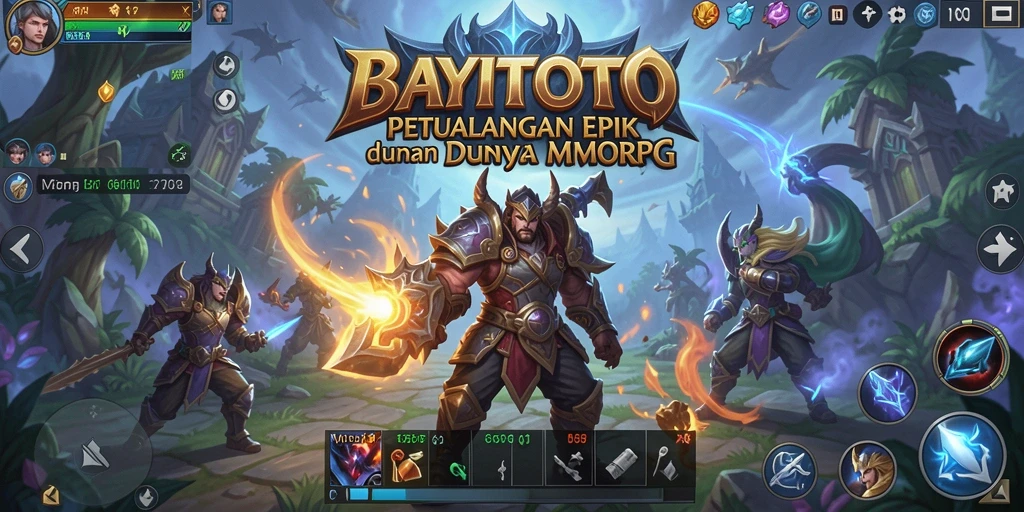 Tampilan Gameplay Menakjubkan dalam BAYITOTO dengan Aksi MMORPG.