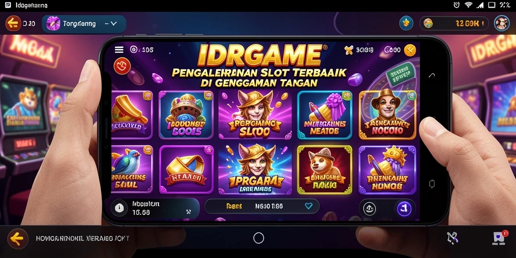 Screenshot utama IDRGAME menampilkan gameplay Slot yang seru dan menarik.