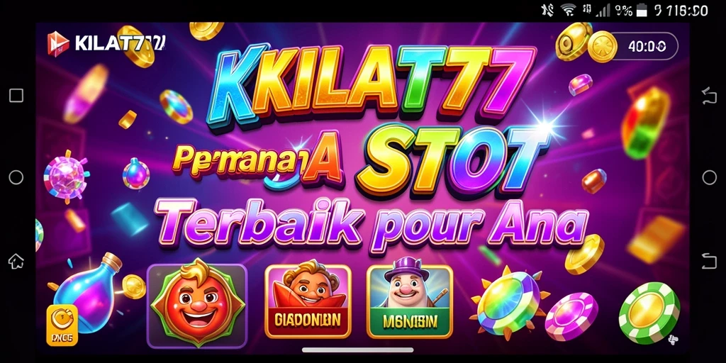 Tampilan menarik gameplay Slot KILAT77.