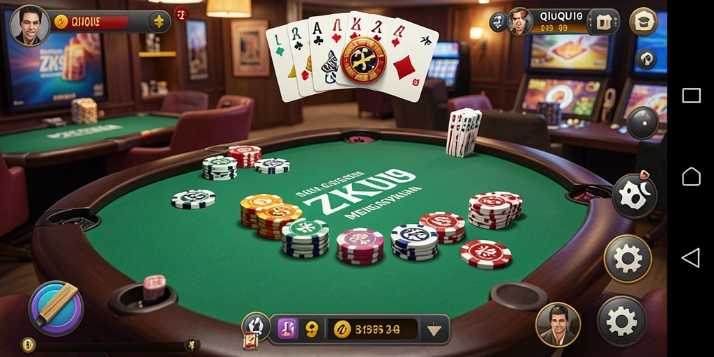 Gameplay QiuQiu yang menarik dan interaktif di ZK9.