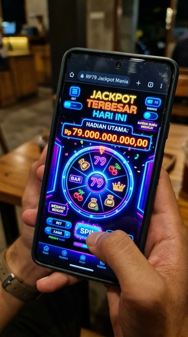 Tampilan antarmuka rp79 yang intuitif dan mudah digunakan.